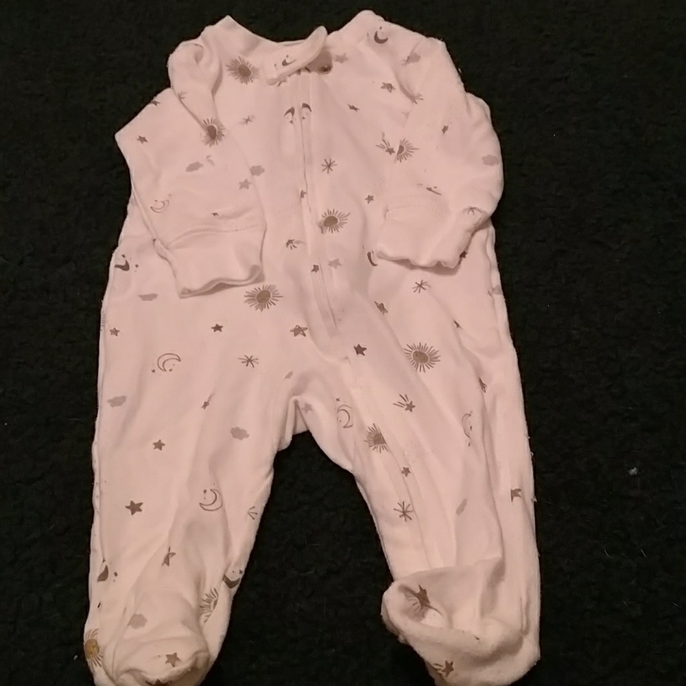 Zipped up pajamas